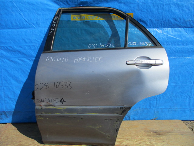 Used Toyota Harrier VENT GLASS REAR LEFT